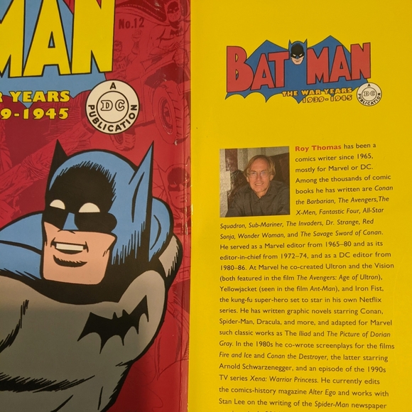 Batman Book War Years 1939-1945: Presenting Over 20 Classic Full Length DC Tales - Picture 4 of 11